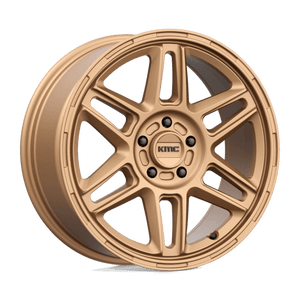 KMC KM716 NOMAD Matte Bronze 18x8 +38 5x114.3mm 72.6mm - Wheelwiz