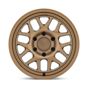 KMC KM717 BULLY OL Matte Bronze 17x7 +10 5x139.7mm 108mm - WheelWiz