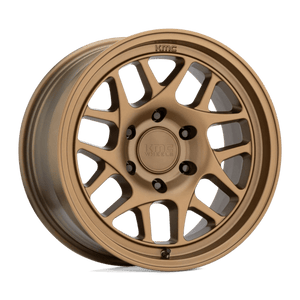 KMC KM717 BULLY OL Matte Bronze 17x8.5 0 6x139.7mm 106.1mm - Wheelwiz