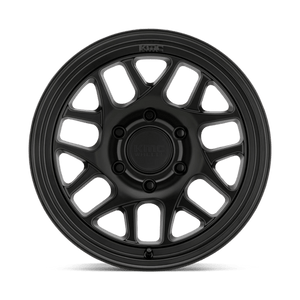 KMC KM717 BULLY OL Satin Black 17x8.5 +18 6x114.3mm 66.1mm - Wheelwiz