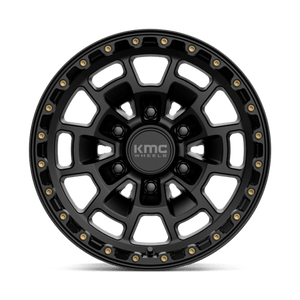 KMC KM718 SUMMIT Satin Black 16x8 0 6x139.7mm 106.1mm - Wheelwiz