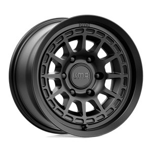 KMC KM719 CANYON Satin Black 17x8 +20 6x139.7mm 106.1mm - Wheelwiz