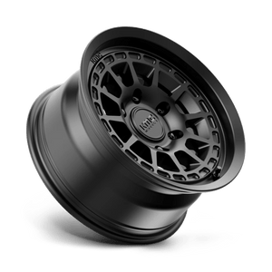 KMC KM719 CANYON Satin Black 17x8 +20 6x139.7mm 106.1mm - Wheelwiz
