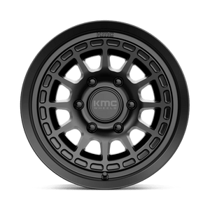 KMC KM719 CANYON Satin Black 17x8 +20 6x139.7mm 106.1mm - Wheelwiz