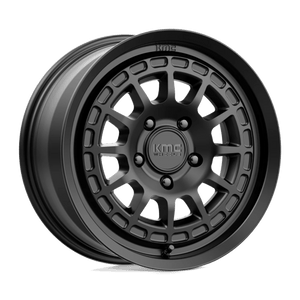KMC KM719 CANYON Satin Black 17x8 +35 5x127mm 71.5mm - Wheelwiz