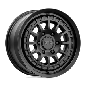 KMC KM719 CANYON Satin Black 17x8 +35 6x139.7mm 100.3mm - Wheelwiz