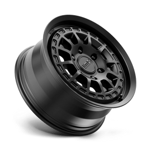 KMC KM719 CANYON Satin Black 17x8 +35 6x139.7mm 100.3mm - Wheelwiz