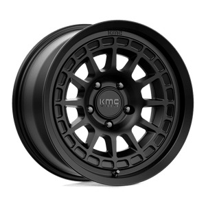 KMC KM719 CANYON Satin Black 17x8.5 0 5x127mm 71.5mm - Wheelwiz