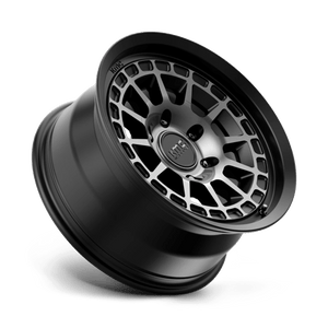 KMC KM719 CANYON Satin Black W/ Gray Tint 17x8.5 0 6x139.7mm 106.1mm - Wheelwiz