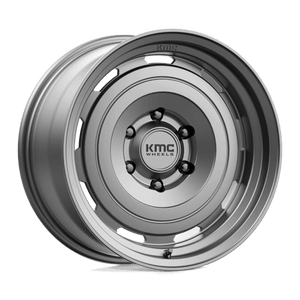 KMC KM720 ROSWELL Matte Anthracite 17x8.5 0 6x139.7mm 106.1mm - Wheelwiz