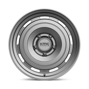 KMC KM720 ROSWELL Matte Anthracite 17x8.5 +18 5x127mm 71.5mm - Wheelwiz