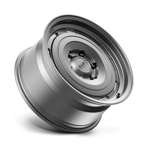 KMC KM720 ROSWELL Matte Anthracite 17x8.5 +18 6x139.7mm 106.1mm - Wheelwiz