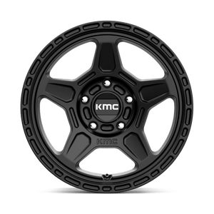 KMC KM721 ALPINE Satin Black 18x8 +20 5x108mm 72.6mm - Wheelwiz