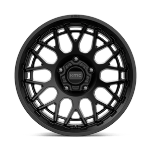 KMC KM722 TECHNIC Satin Black 18x9 +18 6x114.3mm 66.1mm - Wheelwiz
