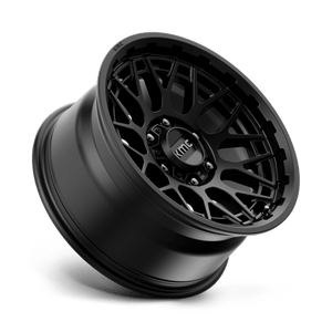 KMC KM722 TECHNIC Satin Black 17x8.5 0 6x139.7mm 106.1mm - Wheelwiz