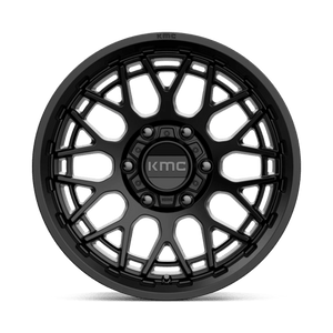 KMC KM722 TECHNIC Satin Black 17x8.5 0 6x139.7mm 106.1mm - Wheelwiz