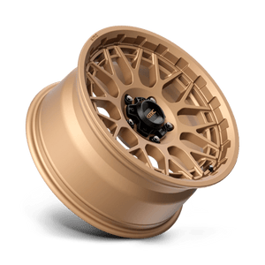 KMC KM722 TECHNIC Matte Bronze 17x8.5 +18 5x127mm 71.5mm - Wheelwiz