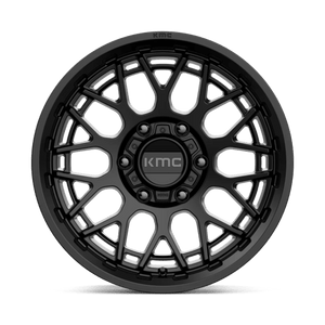 KMC KM722 TECHNIC Satin Black 17x8.5 +18 6x114.3mm 66.1mm - Wheelwiz