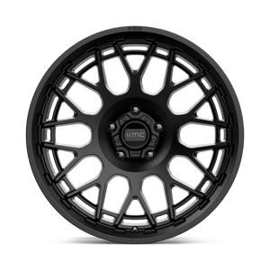 KMC KM722 TECHNIC Satin Black 20x9 0 5x127mm 71.5mm - Wheelwiz