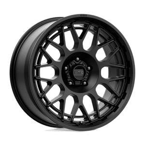 KMC KM722 TECHNIC Satin Black 20x9 +18 5x127mm 71.5mm - Wheelwiz