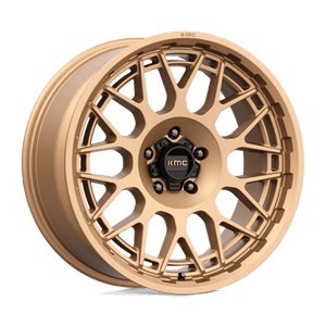 KMC KM722 TECHNIC Matte Bronze 20x9 +18 5x127mm 71.5mm - Wheelwiz