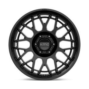 KMC KM722 TECHNIC Satin Black 20x9 +18 6x139.7mm 106.1mm - Wheelwiz