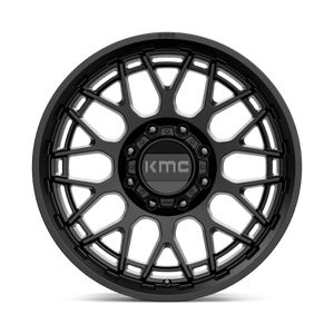 KMC KM722 TECHNIC Satin Black 20x9 +18 8x165.1mm 125.1mm - Wheelwiz