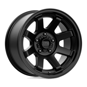 KMC KM723 TRAIL Satin Black 17x9 -12 5x127mm 71.5mm - Wheelwiz