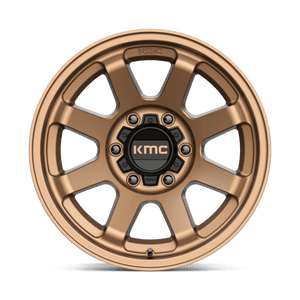 KMC KM723 TRAIL Matte Bronze 17x9 -12 6x139.7mm 106.1mm - Wheelwiz