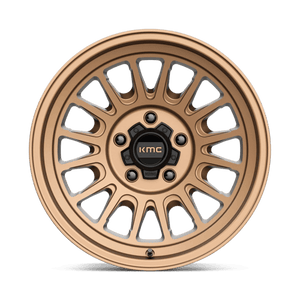 KMC KM724 IMPACT OL Matte Bronze 17x8.5 0 5x127mm 71.5mm - Wheelwiz