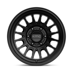 KMC KM724 IMPACT OL Satin Black 17x8.5 0 6x120mm 66.9mm - Wheelwiz