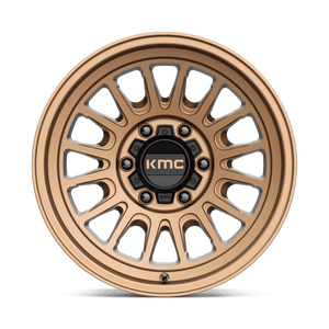 KMC KM724 IMPACT OL Matte Bronze 17x8.5 0 6x139.7mm 106.1mm - Wheelwiz