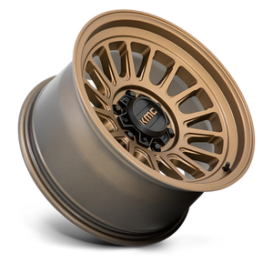 KMC KM724 IMPACT OL Matte Bronze 17x8.5 0 5x127mm 71.5mm - Wheelwiz