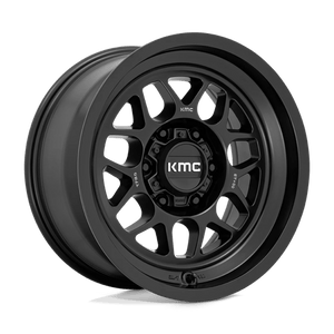 KMC KM725 TERRA Satin Black 17x9 -38 5x127mm 71.5mm - Wheelwiz