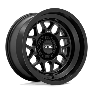 KMC KM725 TERRA Satin Black 17x9 -38 6x139.7mm 106.1mm - Wheelwiz