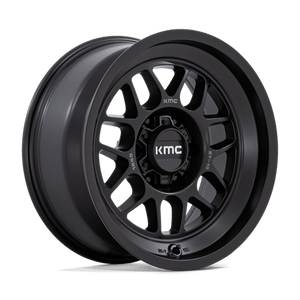 KMC KM725 TERRA Satin Black 18x8.5 -10 5x127mm 71.5mm - Wheelwiz