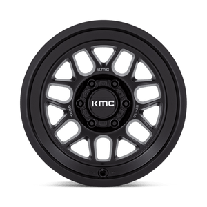 KMC KM725 TERRA Satin Black 18x8.5 -10 6x139.7mm 106.1mm - Wheelwiz