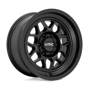 KMC KM725 TERRA Satin Black 17x8.5 -10 6x139.7mm 106.1mm