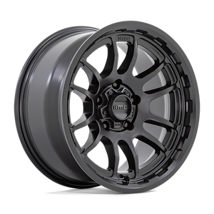 KMC KM727 WRATH Satin Black 20x9 0 6x139.7mm 106.1mm