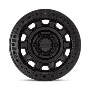 KMC KM236 TANK BEADLOCK Satin Black 17x9 -15 6x139.7mm 108mm - Wheelwiz