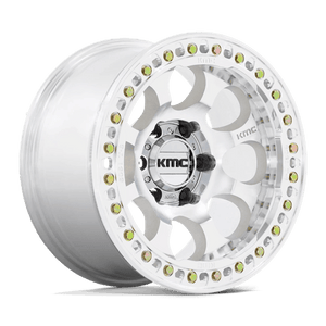 KMC KM237 RIOT BEADLOCK Machined 17x9 -12 6x139.7mm 108mm - Wheelwiz