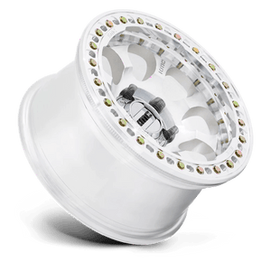 KMC KM237 RIOT BEADLOCK Machined 17x8.5 0 5x127mm 71.5mm - Wheelwiz