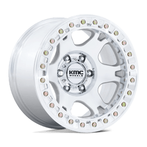KMC KM238 VI BEADLOCK Machined 17x9 -38 8x170mm 125.1mm - Wheelwiz
