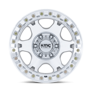 KMC KM238 VI BEADLOCK Machined 17x9 -12 Custom 72.6mm - Wheelwiz
