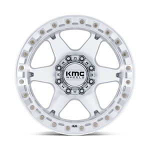 KMC KM238 VI BEADLOCK Machined 20x10 -48 5x127mm 71.5mm - Wheelwiz
