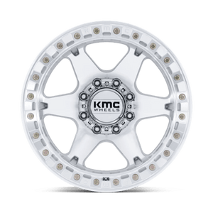 KMC KM238 VI BEADLOCK Machined 20x10 -48 6x139.7mm 108mm