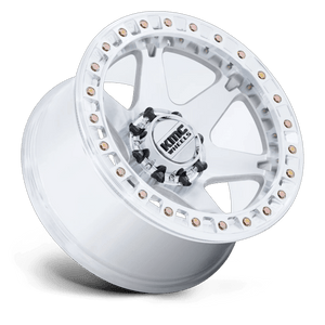 KMC KM238 VI BEADLOCK Machined 20x10 -48 Custom 72.6mm - Wheelwiz
