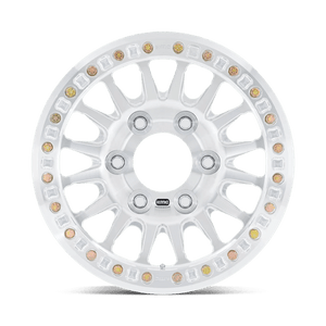 KMC KM445 IMPACT FORGED BEADLOCK Raw Machined 17x9 +25 6x165.1mm 108mm - Wheelwiz