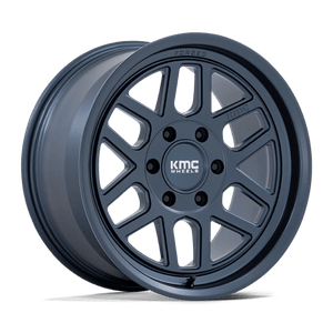KMC KM446 MESA FORGED MONOBLOCK Metallic Blue 18x9 +18 6x139.7mm 106.1mm - Wheelwiz