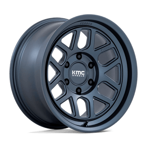 KMC KM446 MESA FORGED MONOBLOCK Metallic Blue 17x8.5 0 6x135mm 87.1mm - Wheelwiz